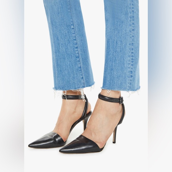 MOTHER High Rise Blue Jeans Flared - Picture 6 of 16